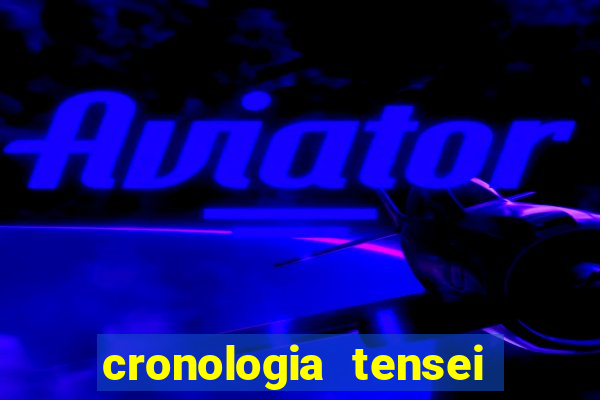 cronologia tensei shitara slime